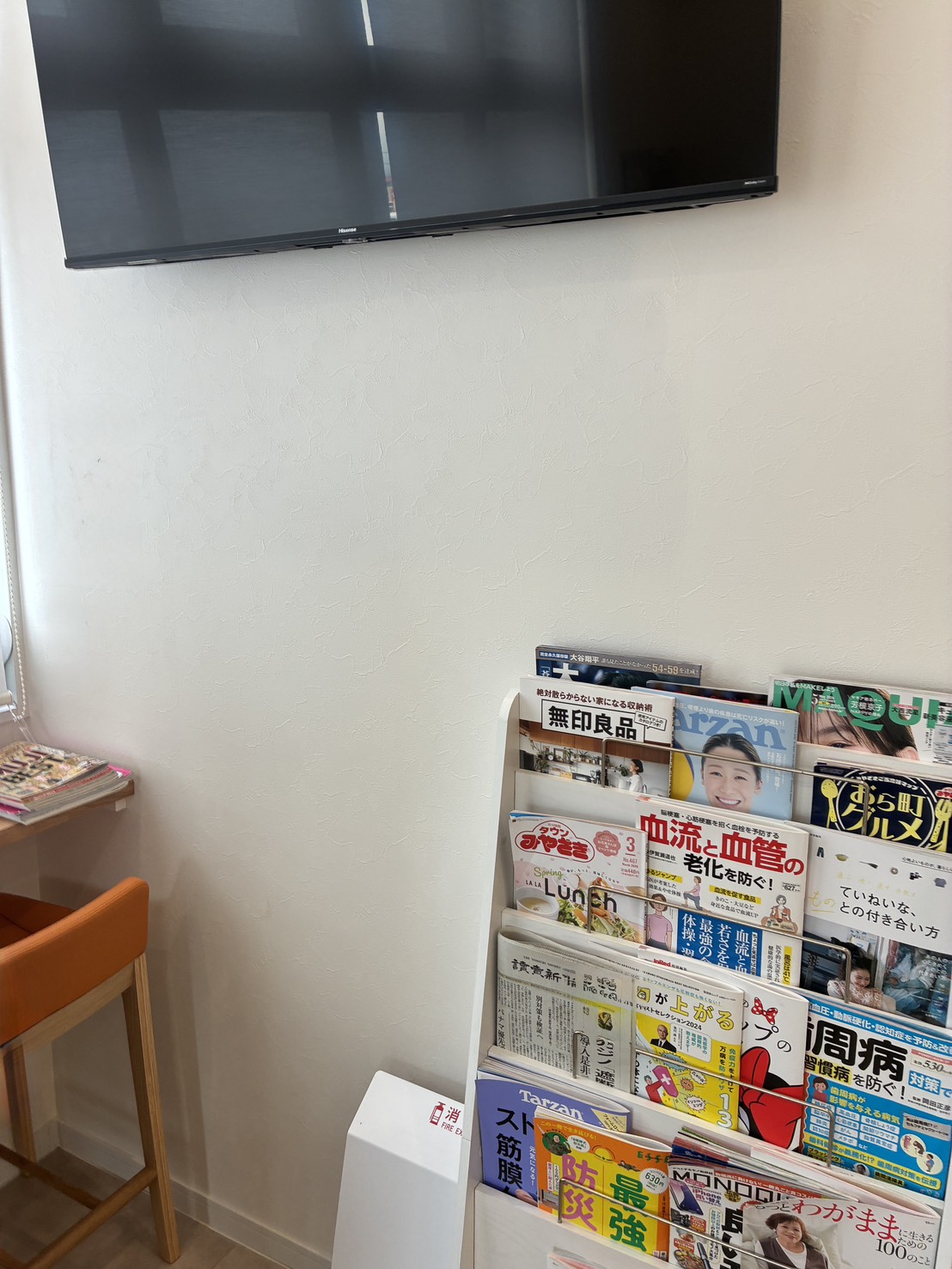 マグネットパネル取付前